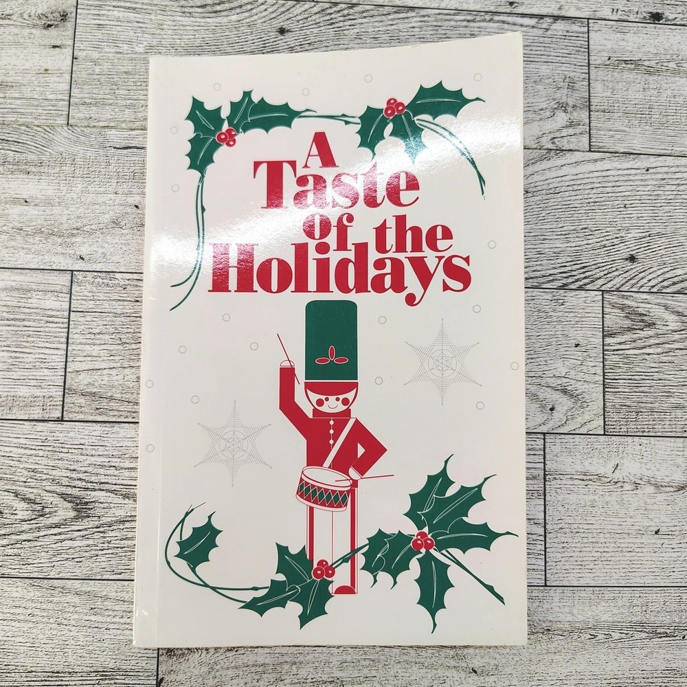 A Taste of the Holidays Cookbook Dot Gibson 1990 5th Printing Recipes VERY GOOD